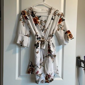 Adorable getting ready robe before a wedding.